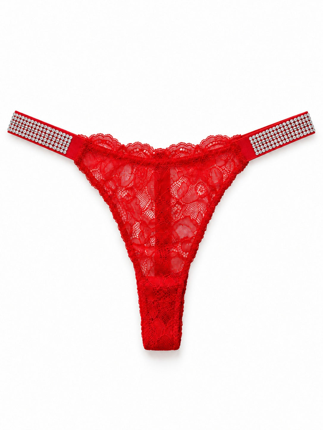 Lace Thong – Red